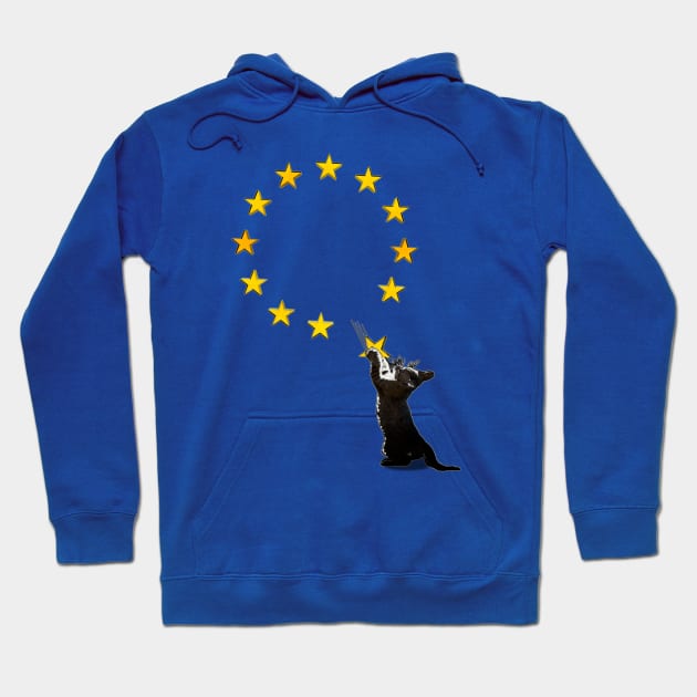 BREXIT CAT Hoodie by Off the Page